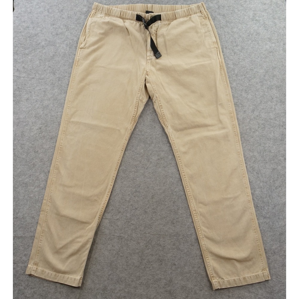 Gramicci Pants Mens 2XL XXL Beige Climbing Hiking Outdoor Cotton Blend Casual